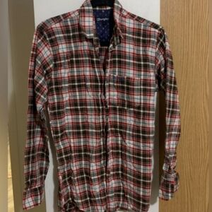 Wrangler Plaid Shirt 19" P2P Mens SMALL